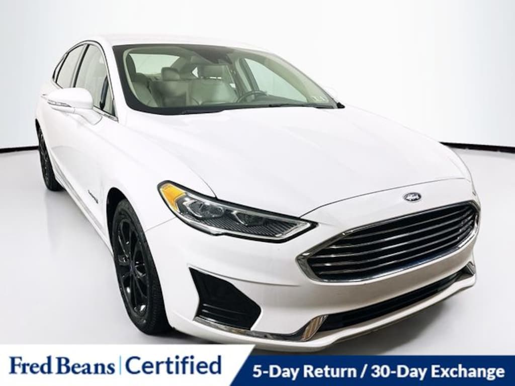 Certified 2019 Ford Fusion Hybrid SEL Sedan