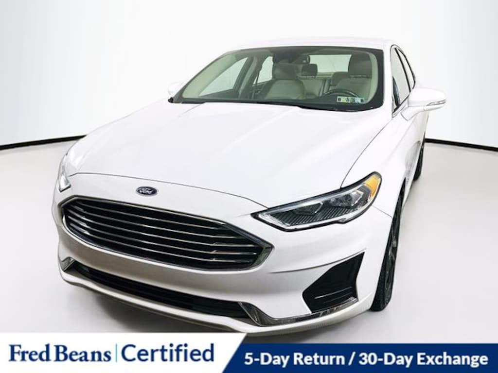 Certified 2019 Ford Fusion Hybrid SEL Sedan
