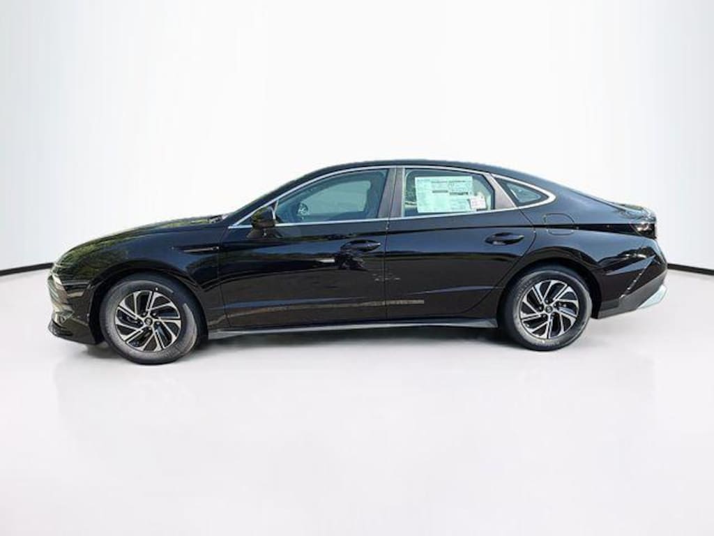 New 2026 Hyundai Sonata Hybrid Blue Sedan