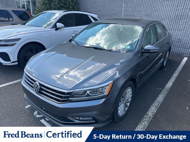 Certified 2017 Volkswagen Passat SE with VIN 1VWBT7A31HC040113 for sale in Doylestown, PA