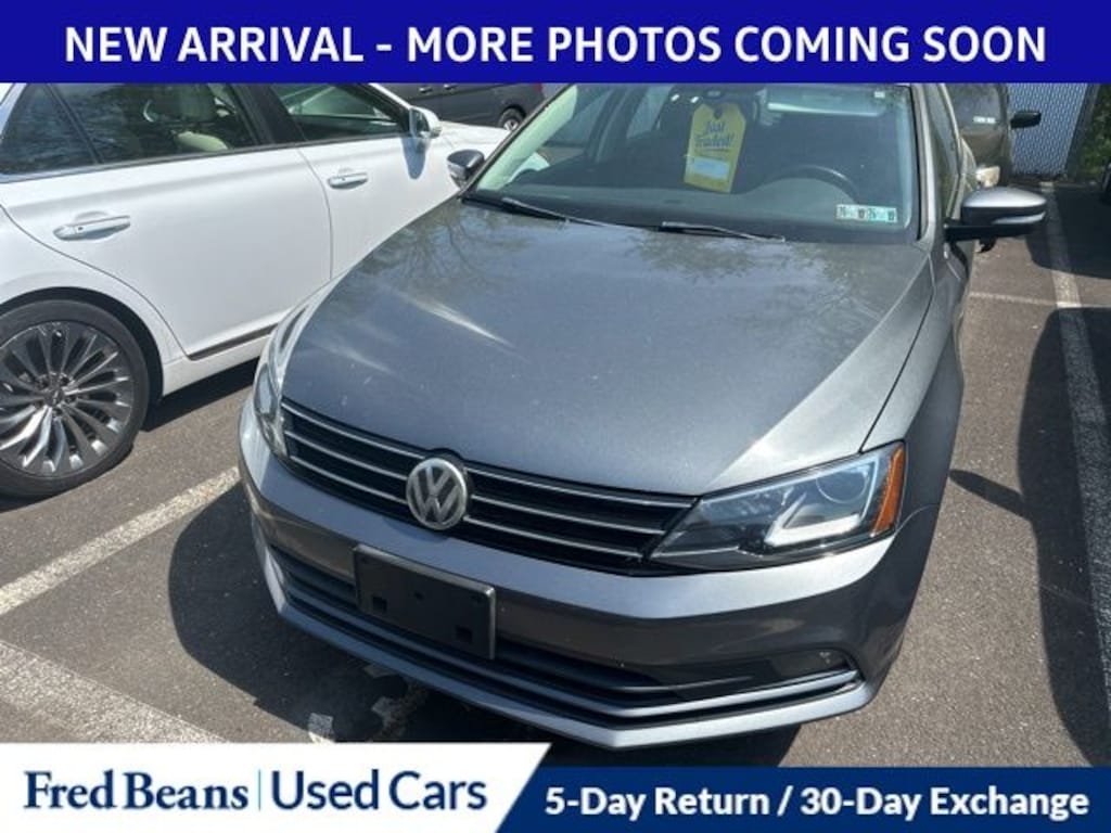 Certified 2016 Volkswagen Jetta 1.8T SEL Sedan