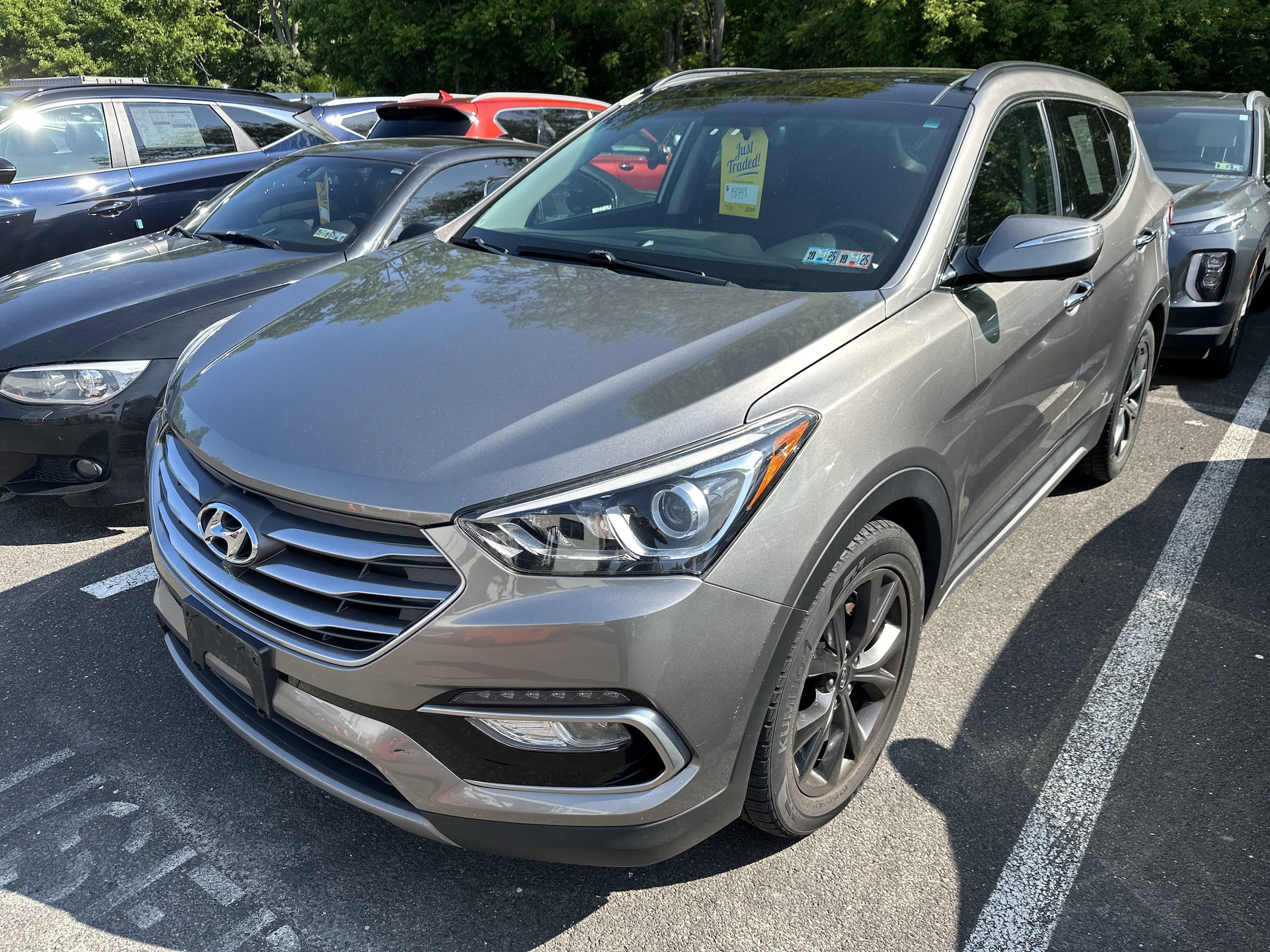 Used 2018 Hyundai Santa Fe Sport 2.0T Ultimate with VIN 5NMZWDLA3JH080607 for sale in Doylestown, PA