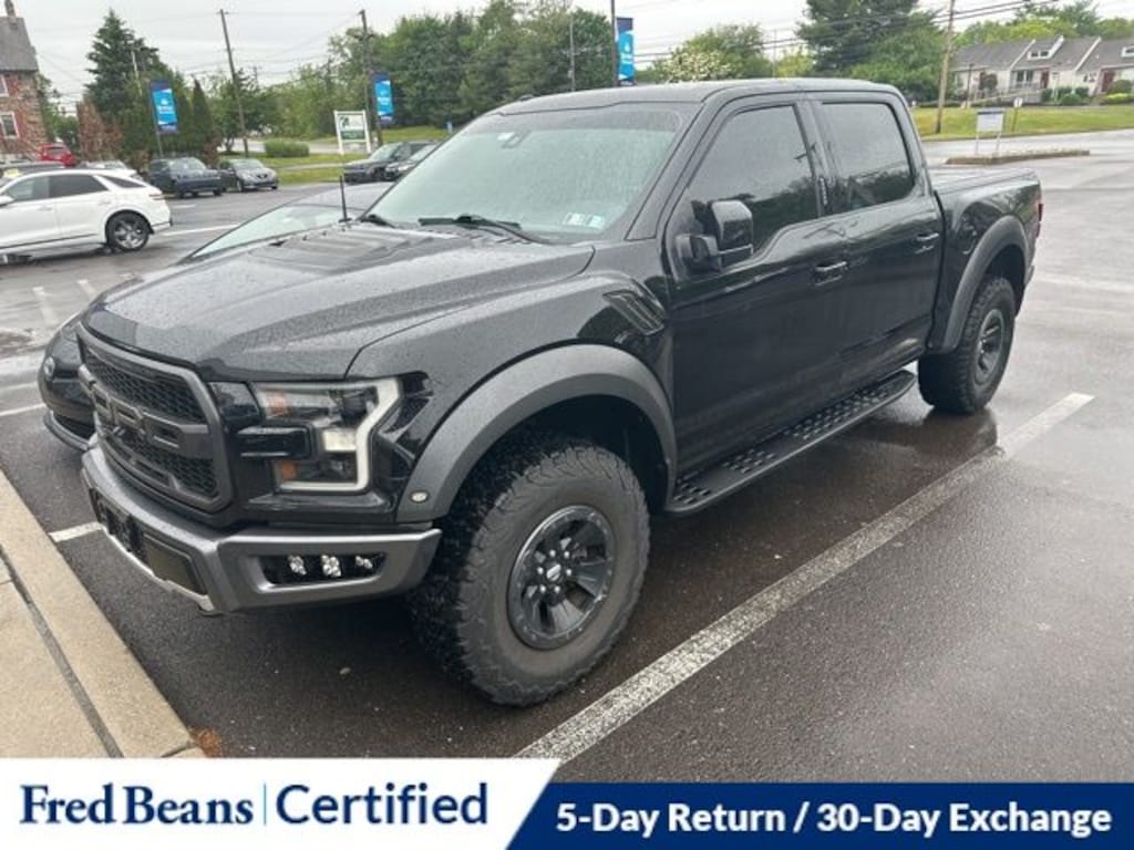 Certified 2018 Ford F-150 Raptor Truck SuperCrew Cab