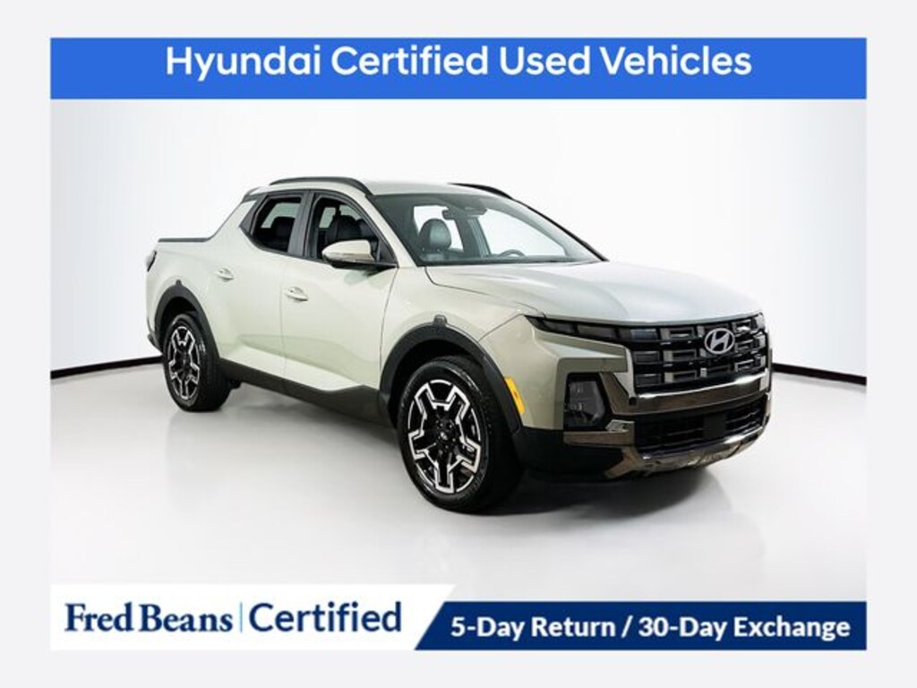Certified 2025 Hyundai Santa Cruz Limited Truck