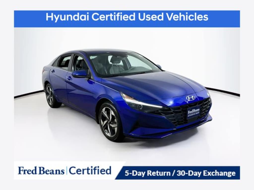 Certified 2023 Hyundai Elantra SEL Sedan