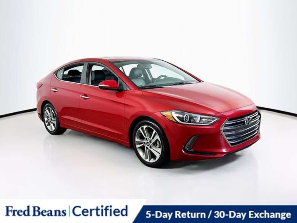 Used 2017 Hyundai Elantra Limited Sedan
