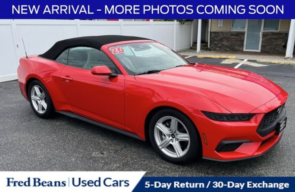 Used 2026 Ford Mustang Ecoboost Premium Convertible