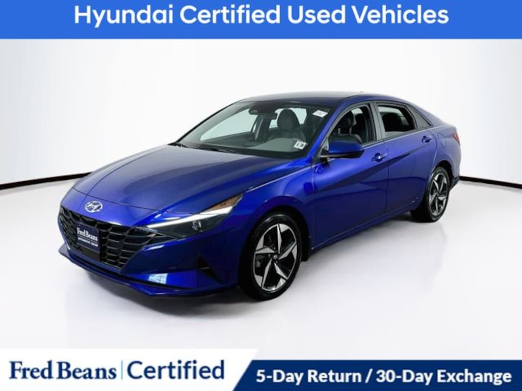 Certified 2023 Hyundai Elantra SEL Sedan