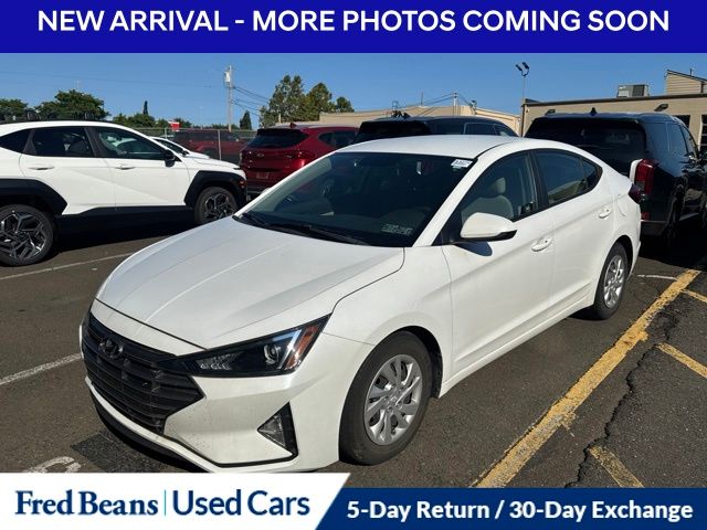 Used 2019 Hyundai Elantra SE with VIN 5NPD74LFXKH455013 for sale in Langhorne, PA