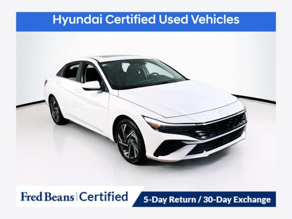 Certified 2025 Hyundai Elantra SEL Convenience Sedan