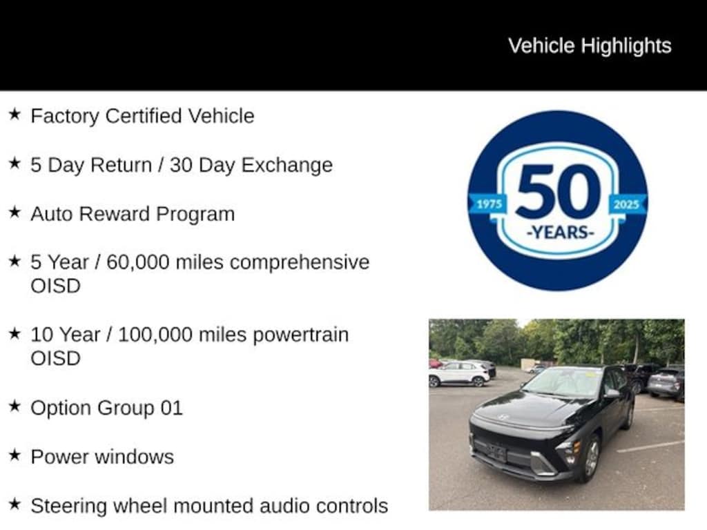 Certified 2024 Hyundai Kona SE SUV