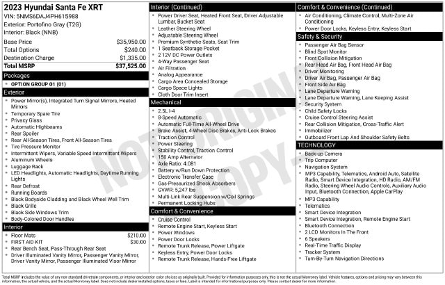 2023 Hyundai Santa Fe XRT - Photo 10