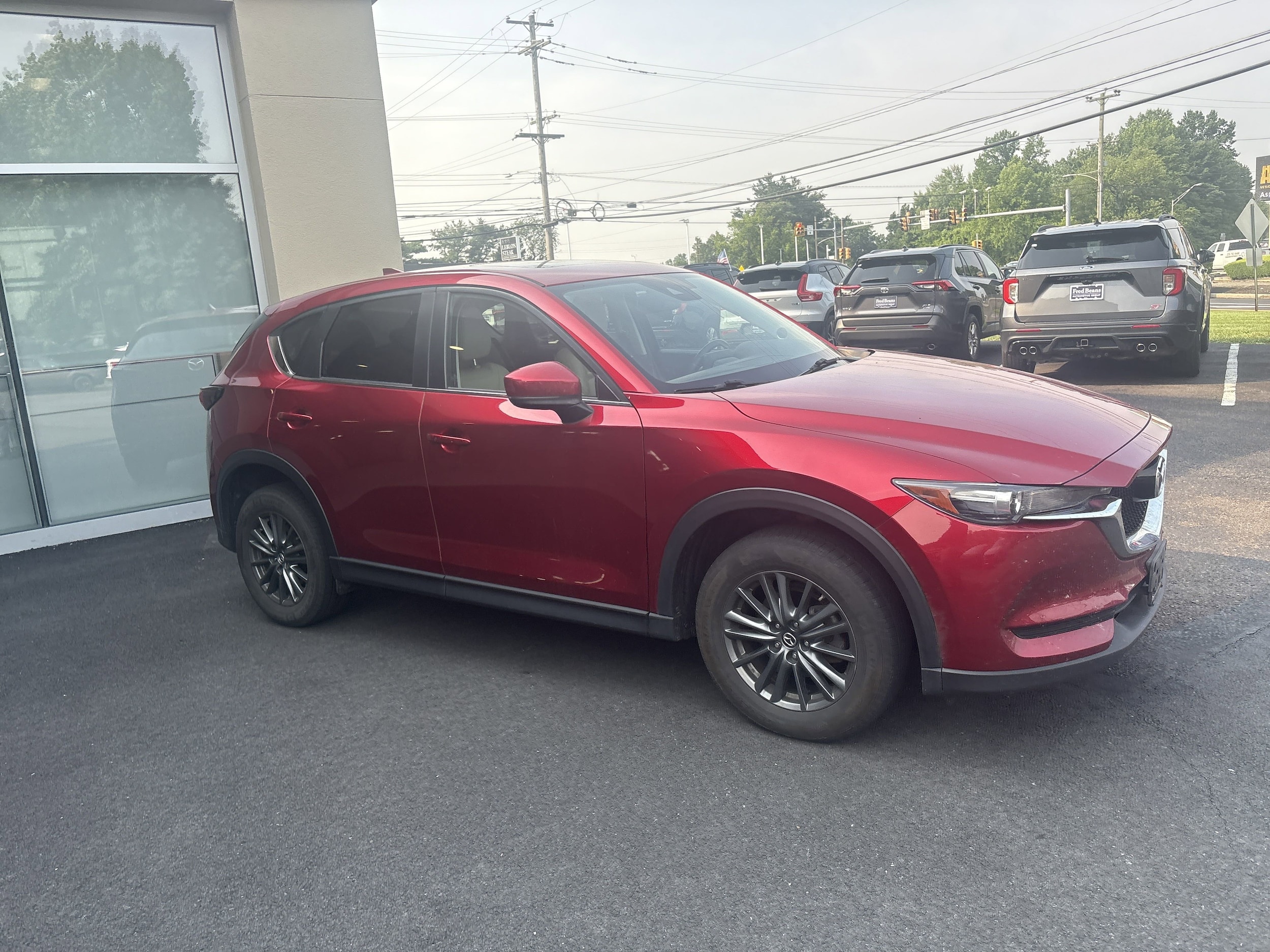 Used 2017 Mazda CX-5 Touring with VIN JM3KFBCL9H0155559 for sale in Langhorne, PA