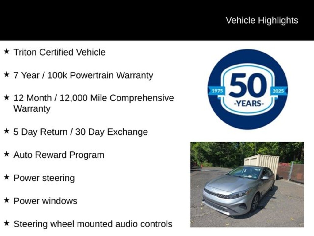 Used 2022 Kia Forte LXS Sedan
