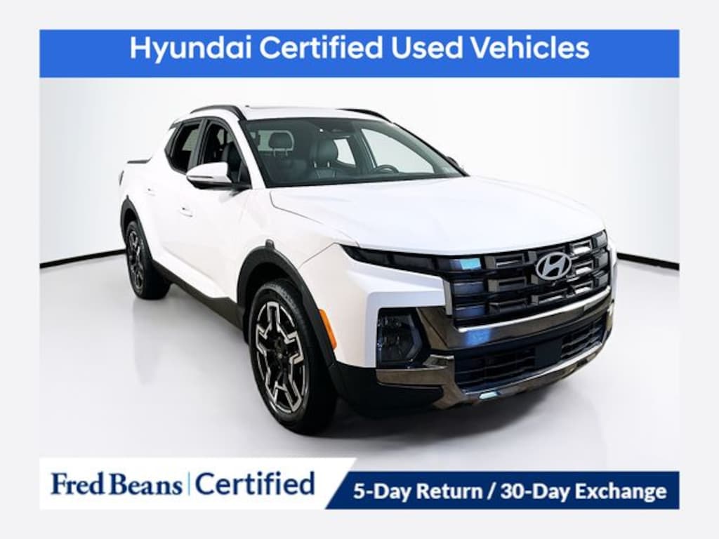 Certified 2025 Hyundai Santa Cruz Limited Truck