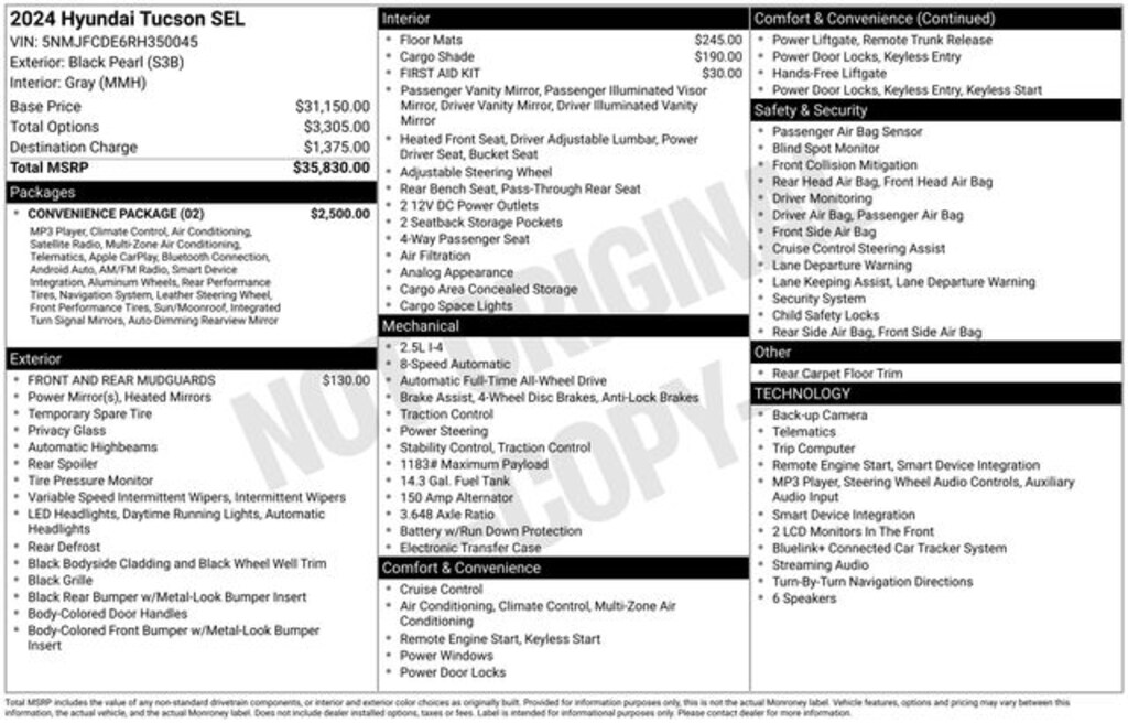 Used 2024 Hyundai Tucson SEL SUV