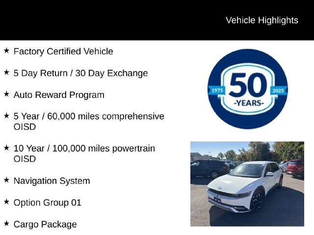 Certified 2023 Hyundai IONIQ 5 SEL SUV