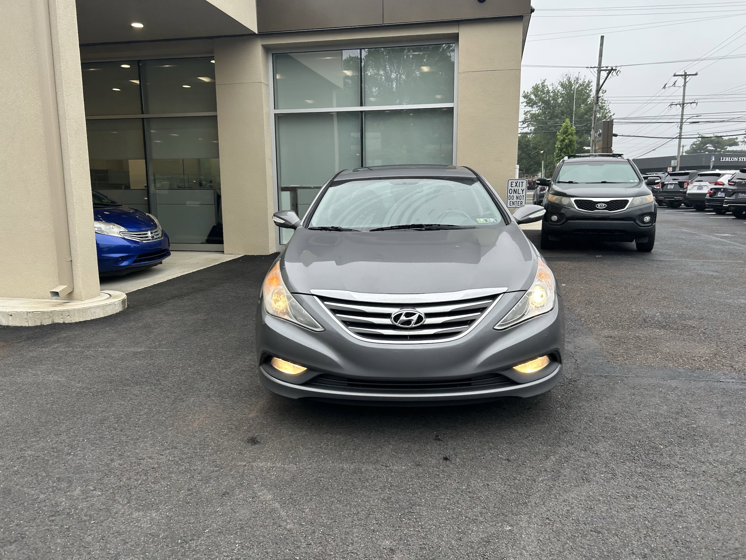 Used 2014 Hyundai Sonata Limited with VIN 5NPEC4ACXEH845865 for sale in Langhorne, PA