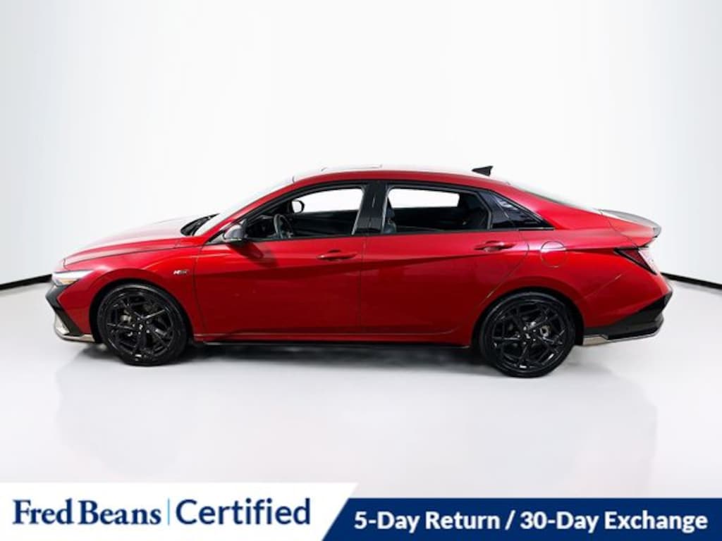Certified 2025 Hyundai Elantra N Line Sedan