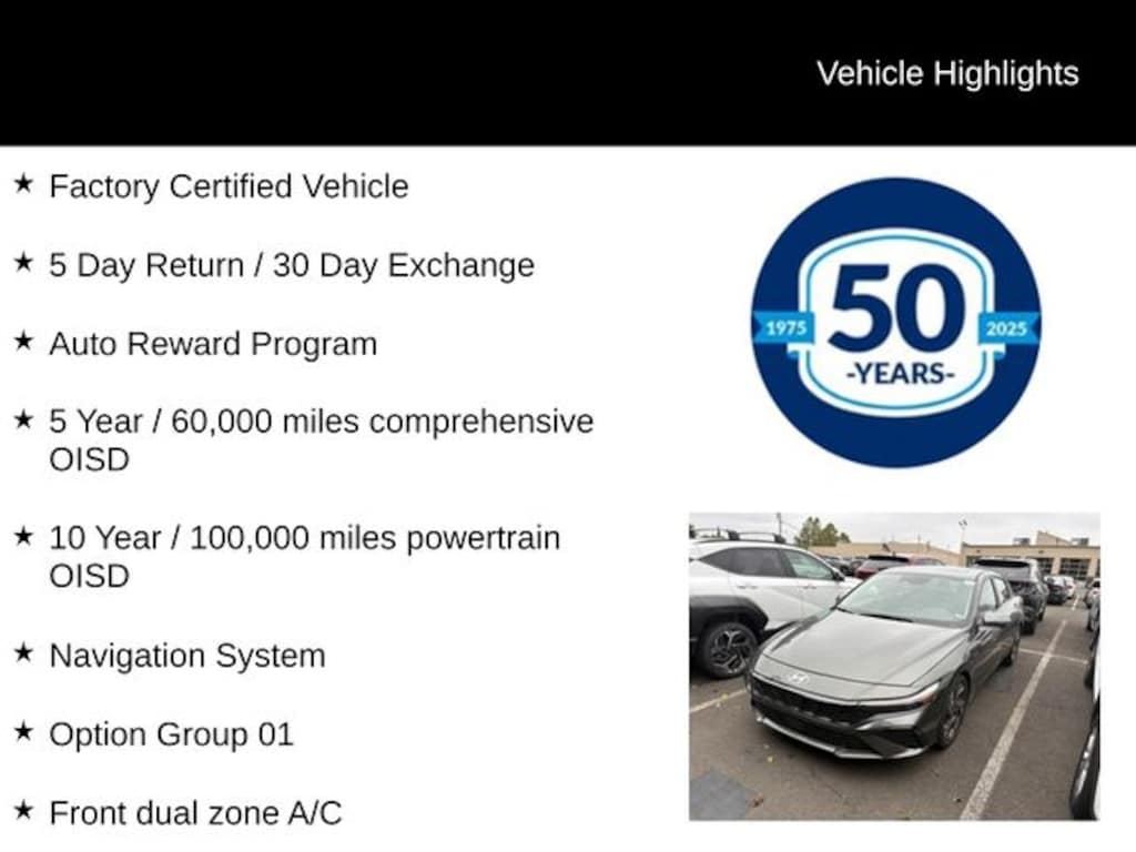 Certified 2024 Hyundai Elantra Limited Sedan