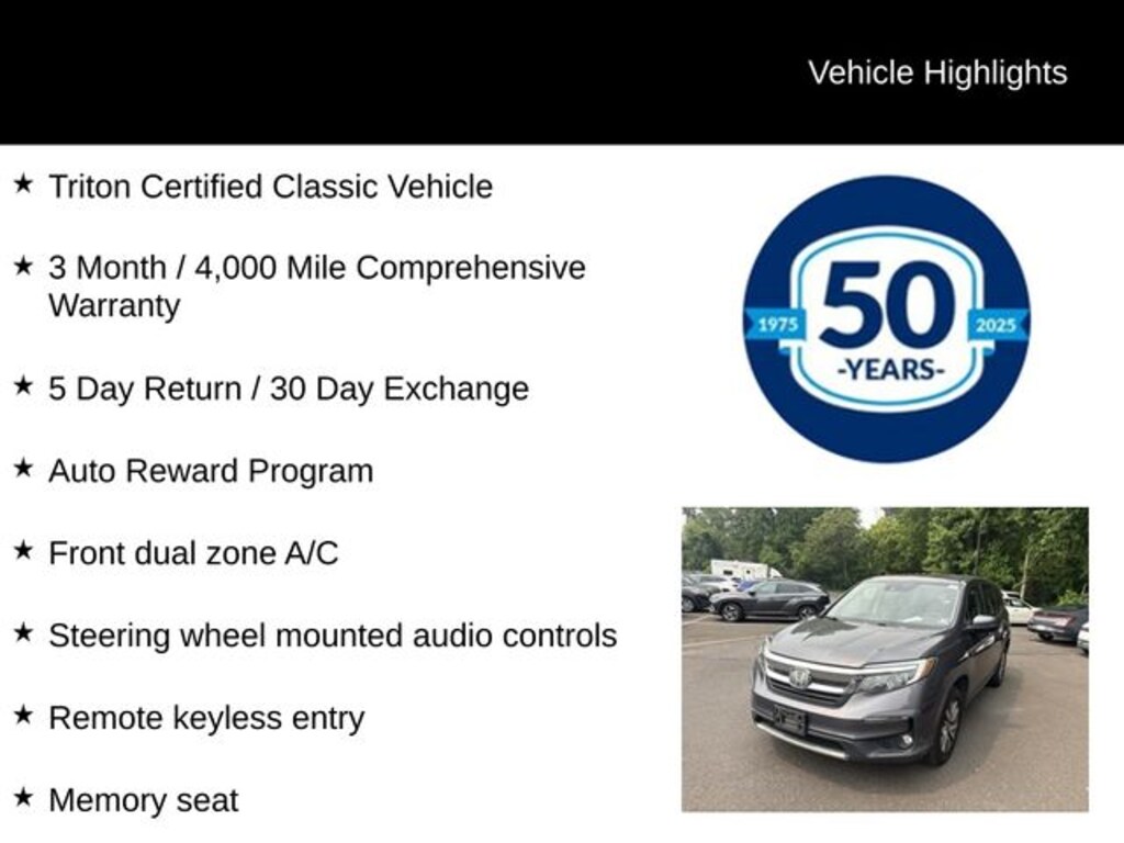 Used 2019 Honda Pilot EX-L SUV