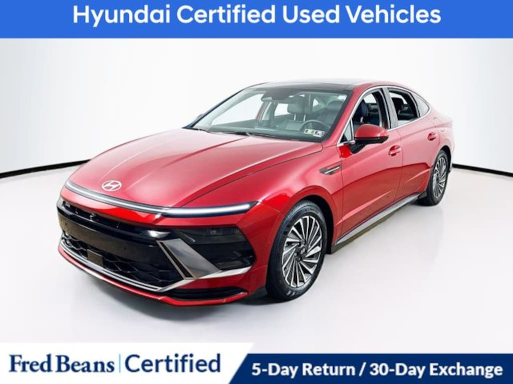 Certified 2025 Hyundai Sonata Hybrid Limited Sedan