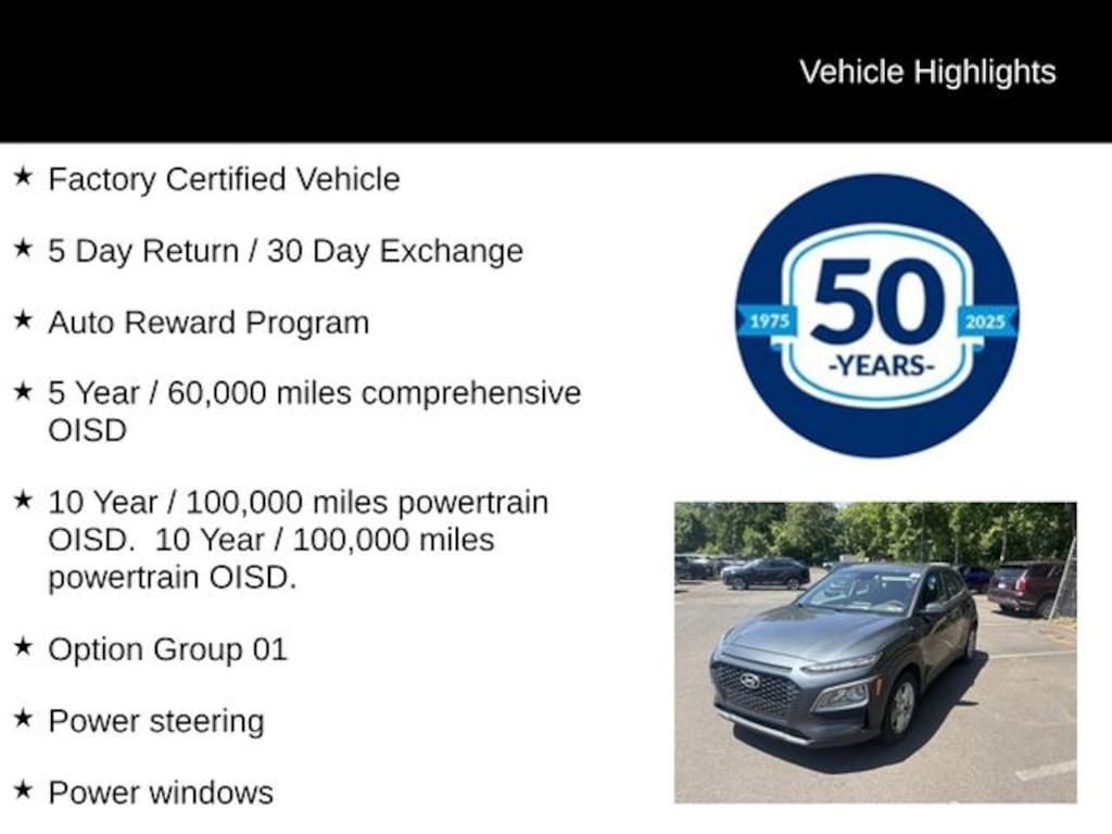 Used 2021 Hyundai Kona SE SUV