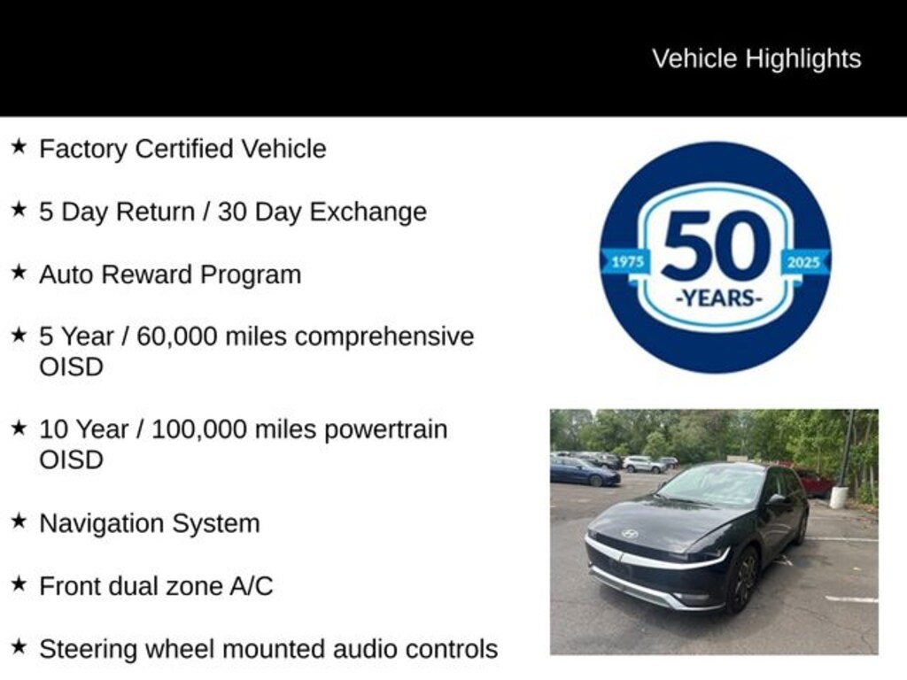 Certified 2024 Hyundai IONIQ 5 SEL SUV