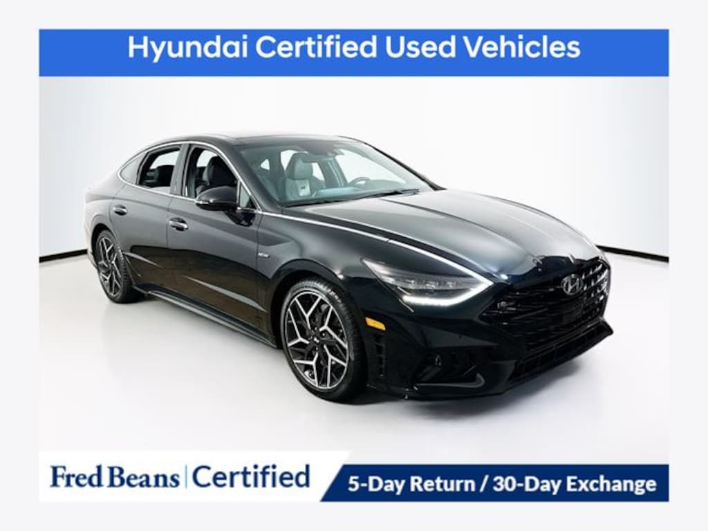 Certified 2023 Hyundai Sonata N Line Sedan