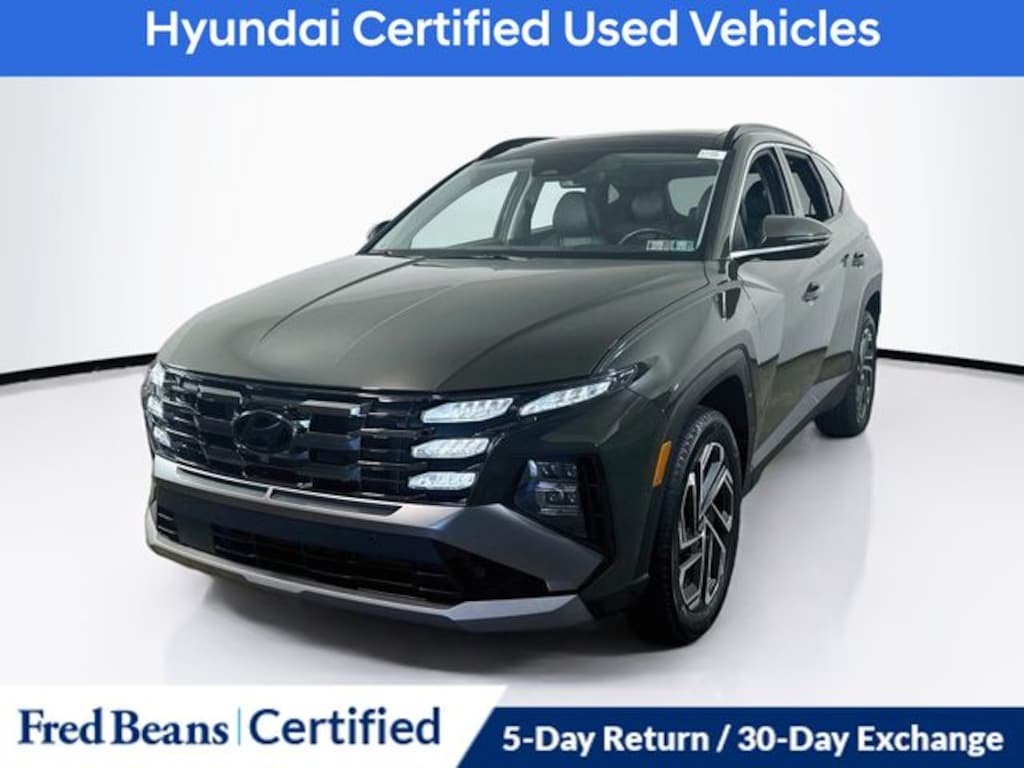 Certified 2025 Hyundai Tucson Limited SUV