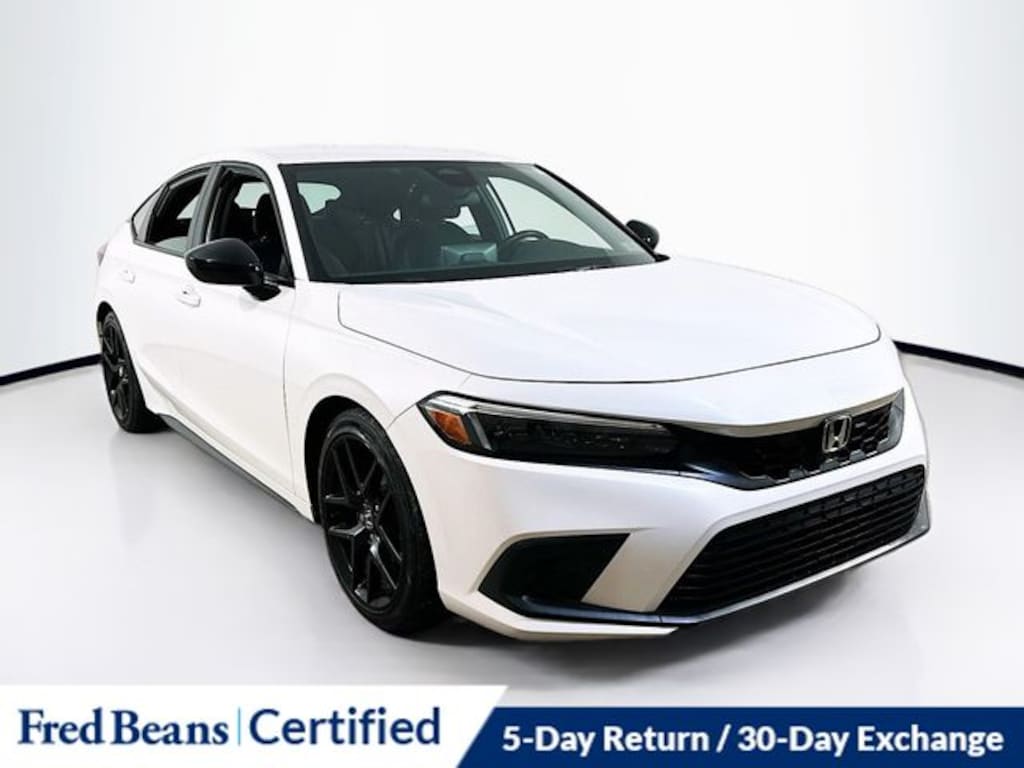 Certified 2024 Honda Civic Sport Hatchback