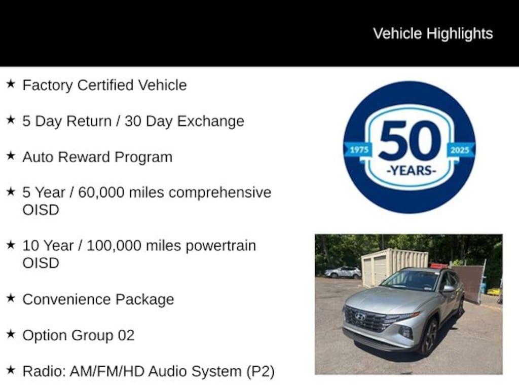 Certified 2024 Hyundai Tucson SEL SUV