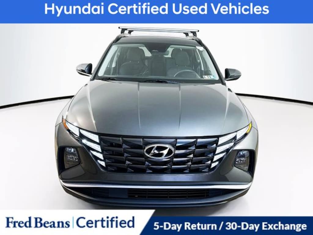 Certified 2022 Hyundai Tucson Hybrid Blue SUV