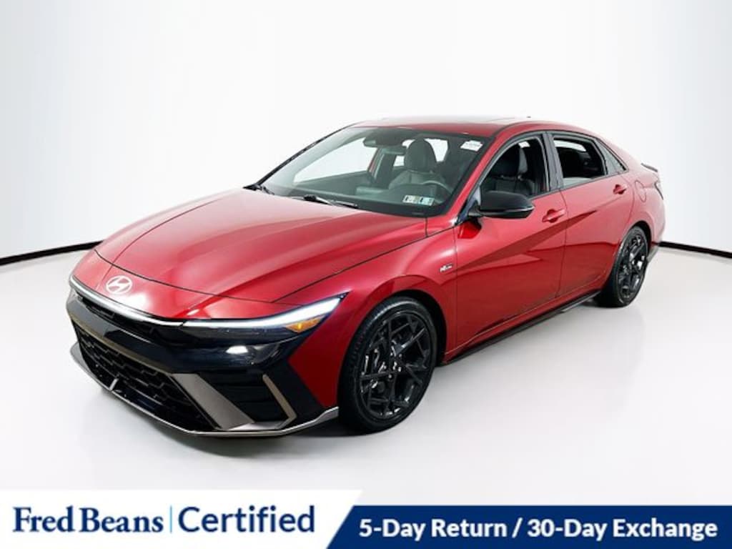 Certified 2025 Hyundai Elantra N Line Sedan