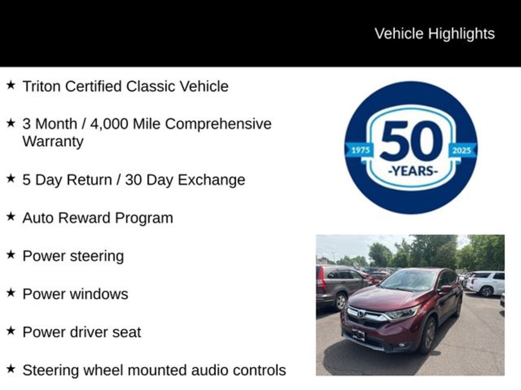 Used 2019 Honda CR-V EX SUV