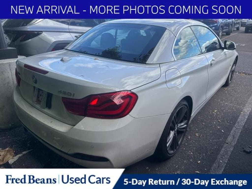 Used 2018 BMW 4 Series 430i xDrive Convertible