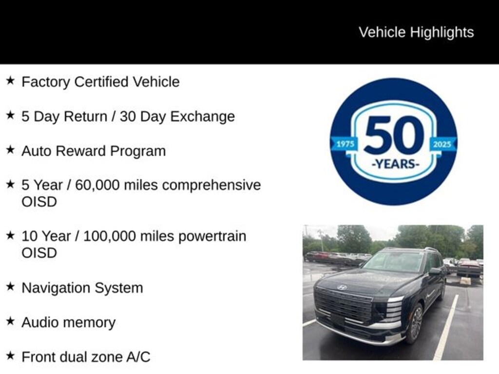 Used 2026 Hyundai Palisade Hybrid Calligraphy SUV
