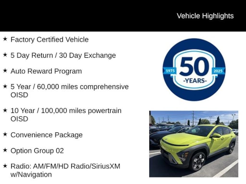 Certified 2024 Hyundai Kona SEL SUV