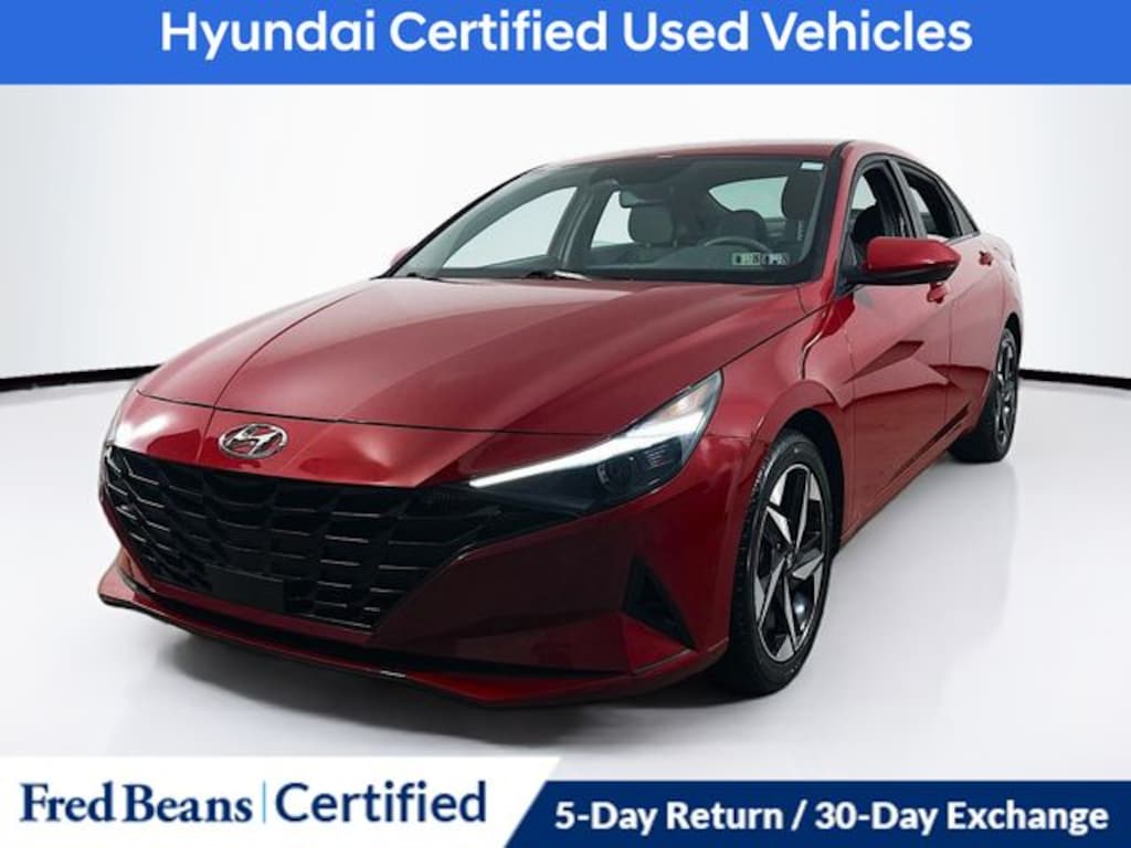 Certified 2023 Hyundai Elantra SEL Sedan