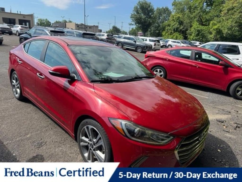 Used 2017 Hyundai Elantra Limited Sedan