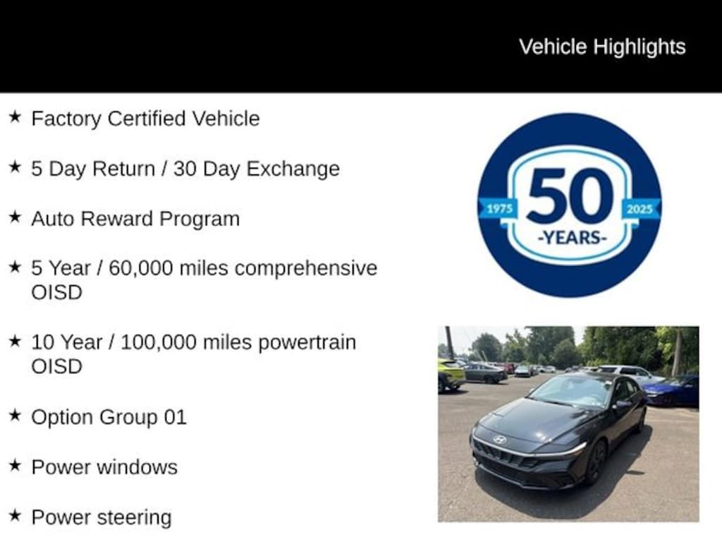 Certified 2026 Hyundai Elantra SEL Sport Sedan