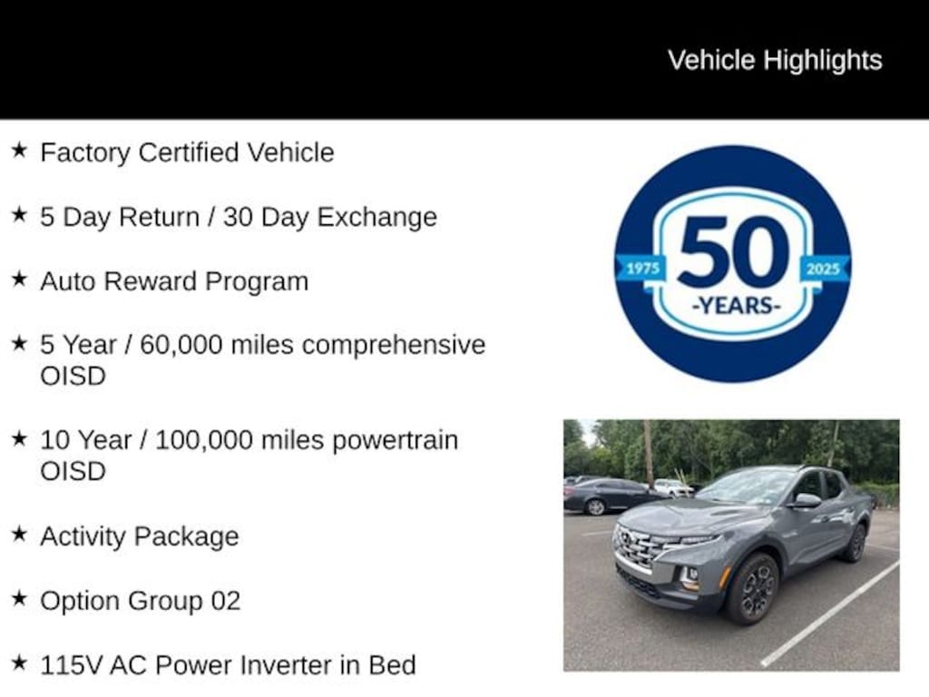 Used 2022 Hyundai Santa Cruz SEL Truck
