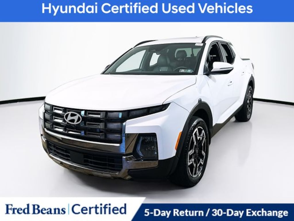 Certified 2025 Hyundai Santa Cruz Limited Truck