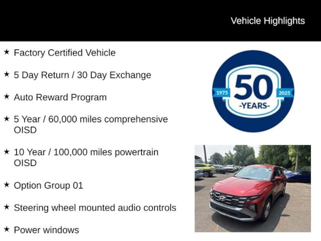 Certified 2026 Hyundai Tucson SE SUV