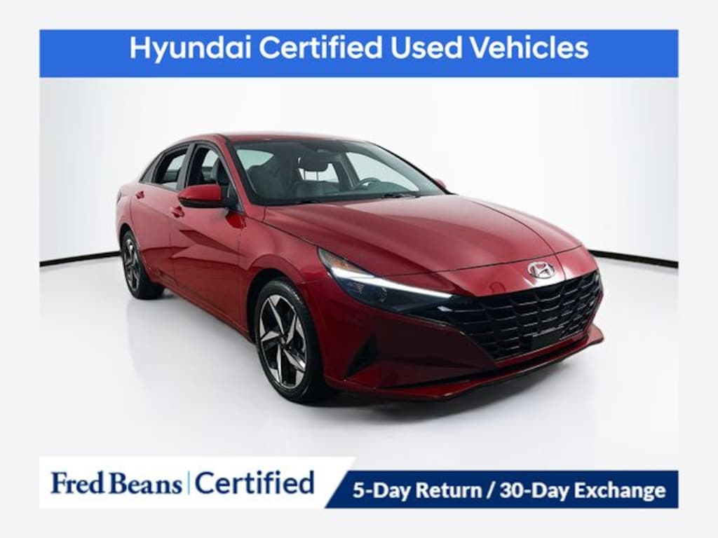 Certified 2023 Hyundai Elantra SEL Sedan