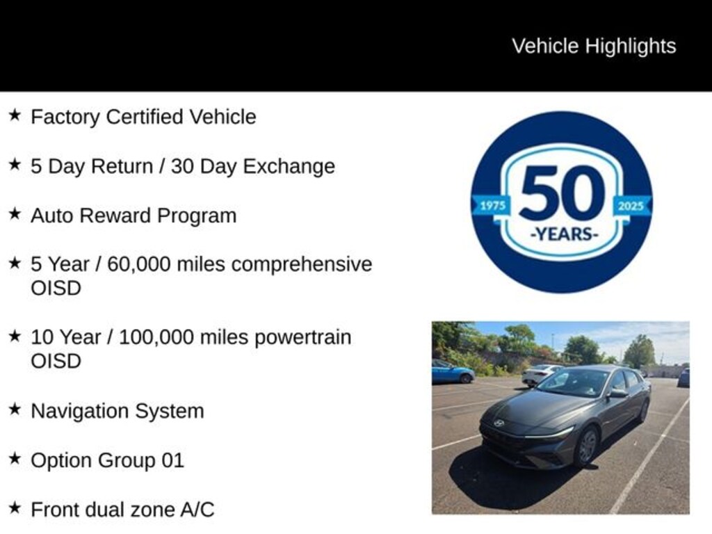 Used 2024 Hyundai Elantra SEL Sedan