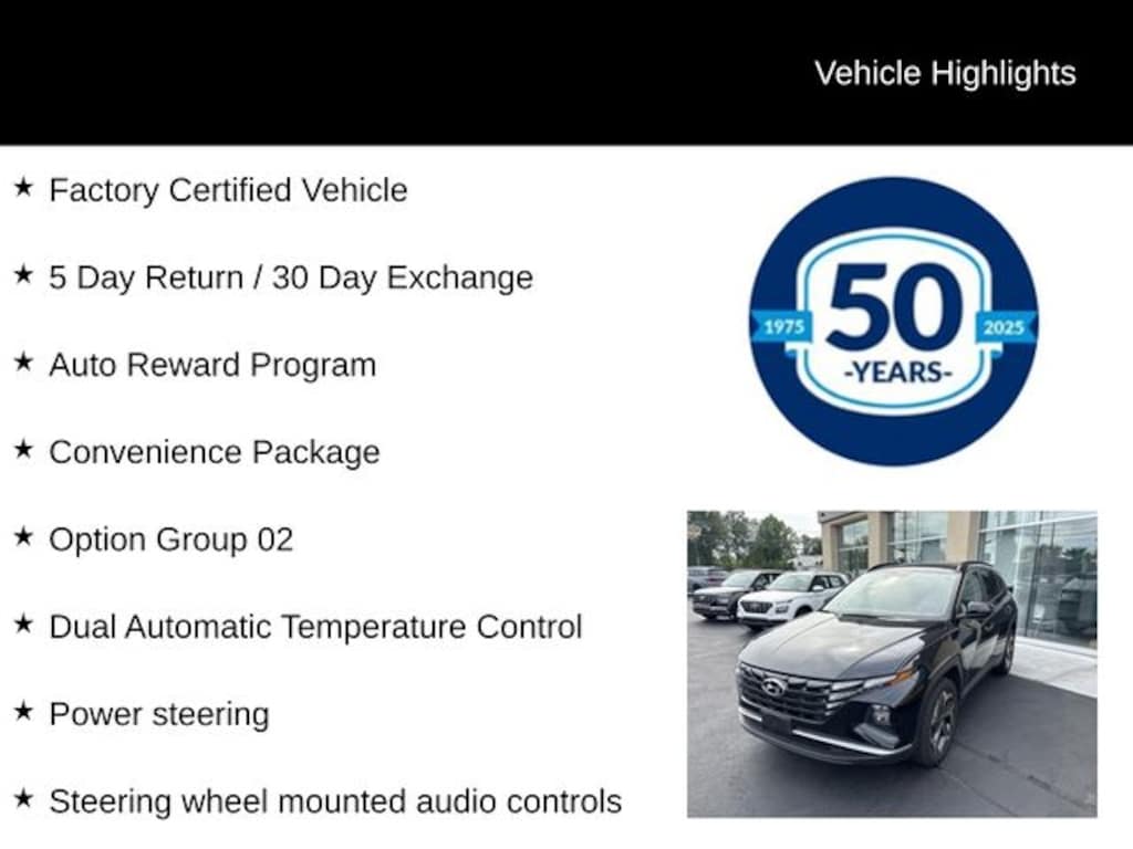 Certified 2023 Hyundai Tucson SEL SUV