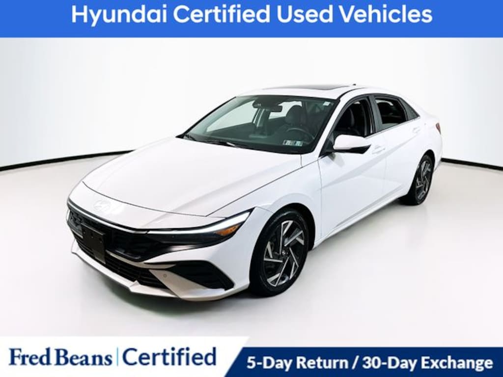 Certified 2024 Hyundai Elantra Limited Sedan