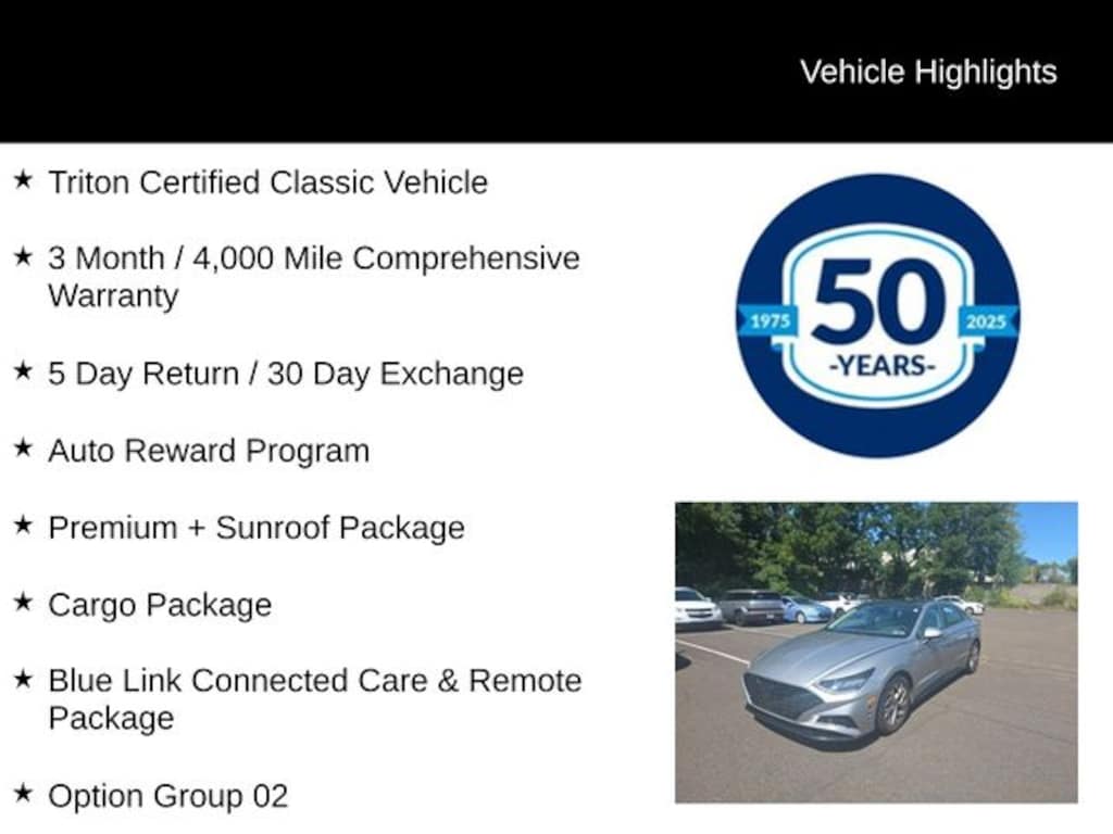 Used 2020 Hyundai Sonata SEL Sedan