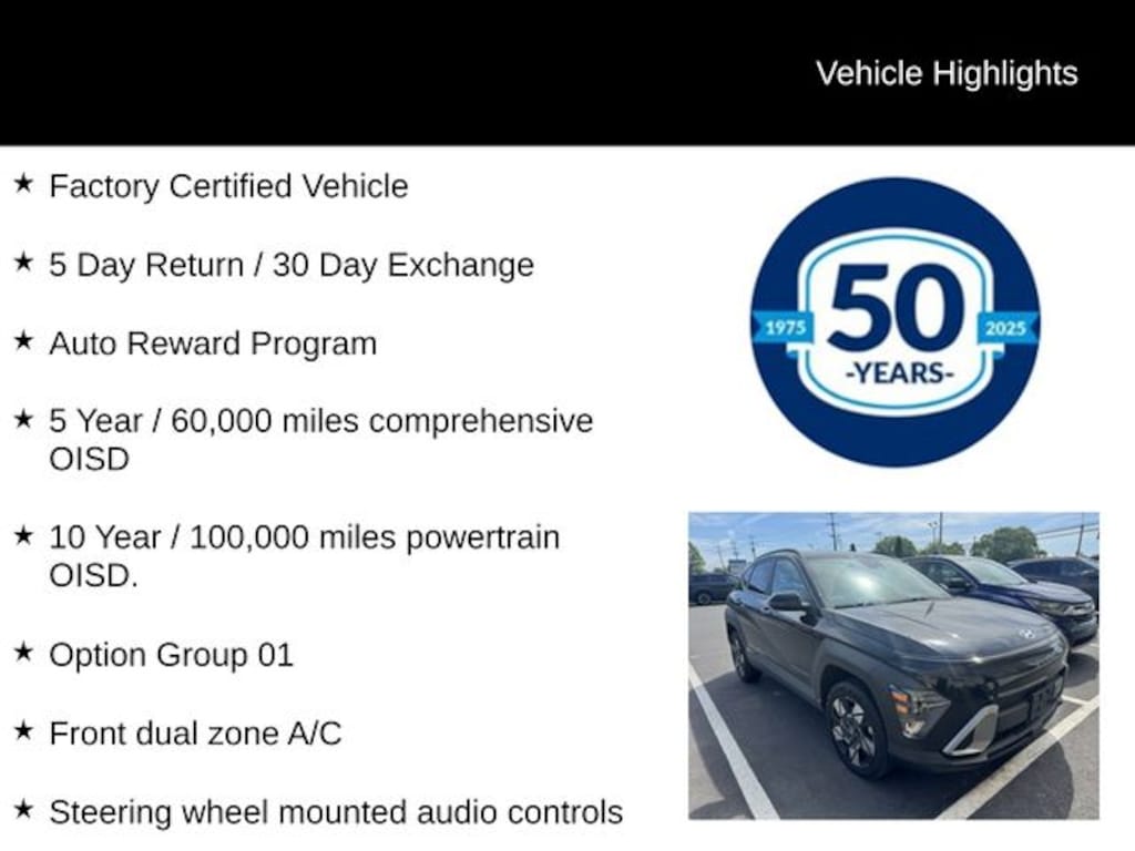 Certified 2024 Hyundai Kona SEL SUV